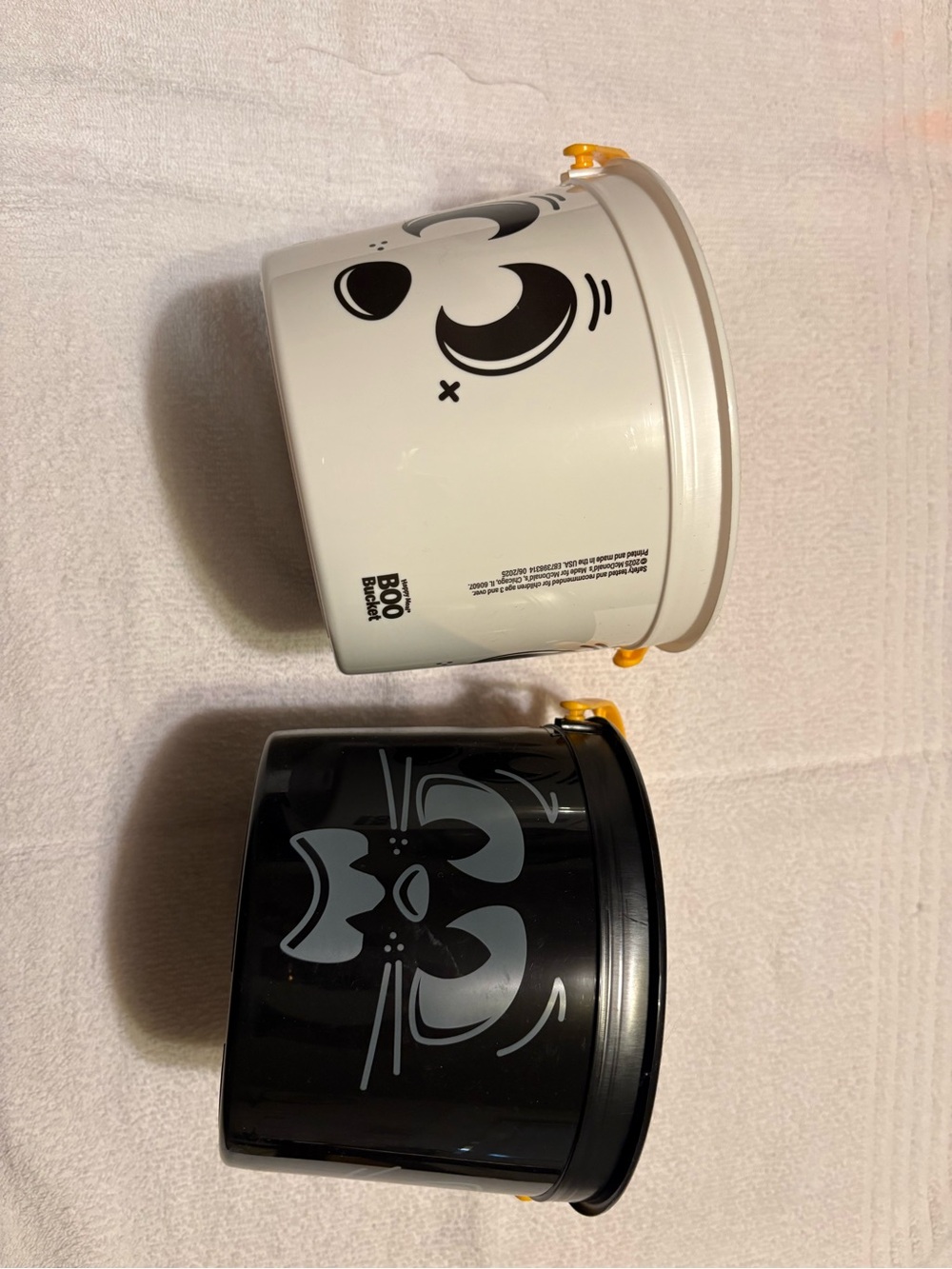 Bundle of TWO McDonald’s Halloween Boo Buckets